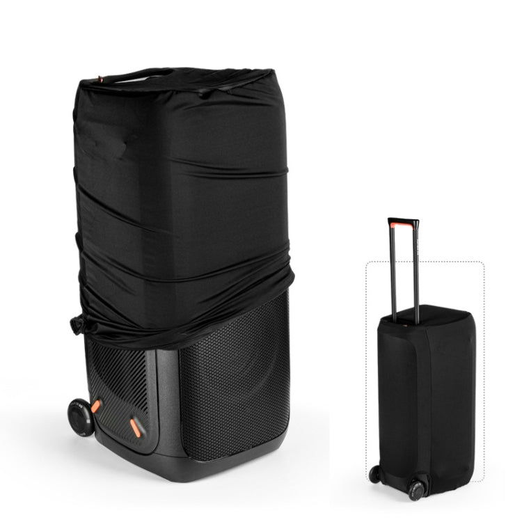 For JBL Partybox Stage 310 / 320 Speaker Lycra Dust Cover Elastic Sleeve(Black) - Protective Case by buy2fix | Online Shopping UK | buy2fix