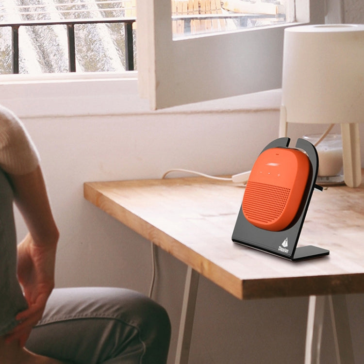 For Bose SoundLink Micro Speaker Txesign Base Acrylic Tilt Desktop Stand(Transparent) - Speaker Bracket by buy2fix | Online Shopping UK | buy2fix