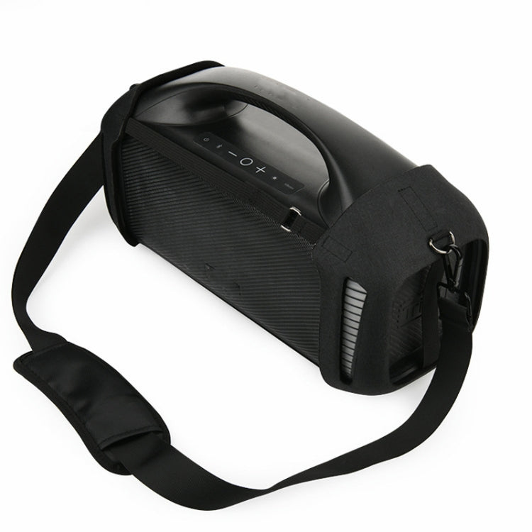 For Tribit StormBox Blast Speaker EVA Protective Case Portable Bag(Black) - Protective Case by buy2fix | Online Shopping UK | buy2fix