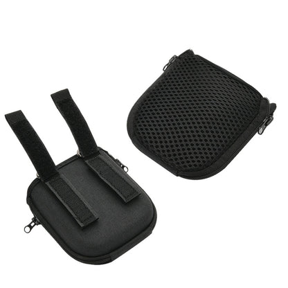 For JBL Go 4 / Go 3 / Clip 5 Speaker Shoulder Bag Mesh Opening Mouth EVA Carrying Case(Black) - Protective Case by buy2fix | Online Shopping UK | buy2fix