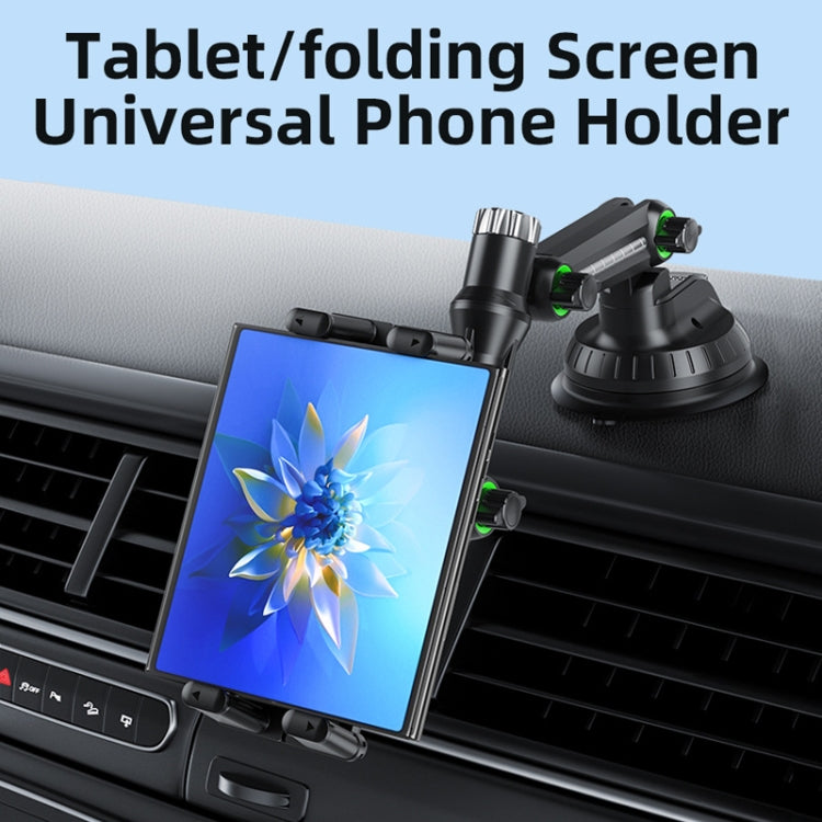 Car Suction Cup Extended Tube Stacking Screen Phone Tablet Universal Holder by buy2fix