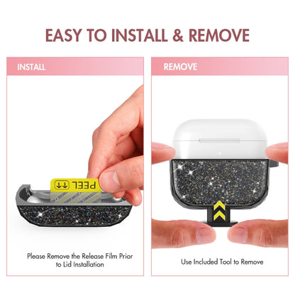 For AirPods Pro AhaStyle PT119 Wireless Earphone Split Hard Shell Protective Case(Pink) by AhaStyle