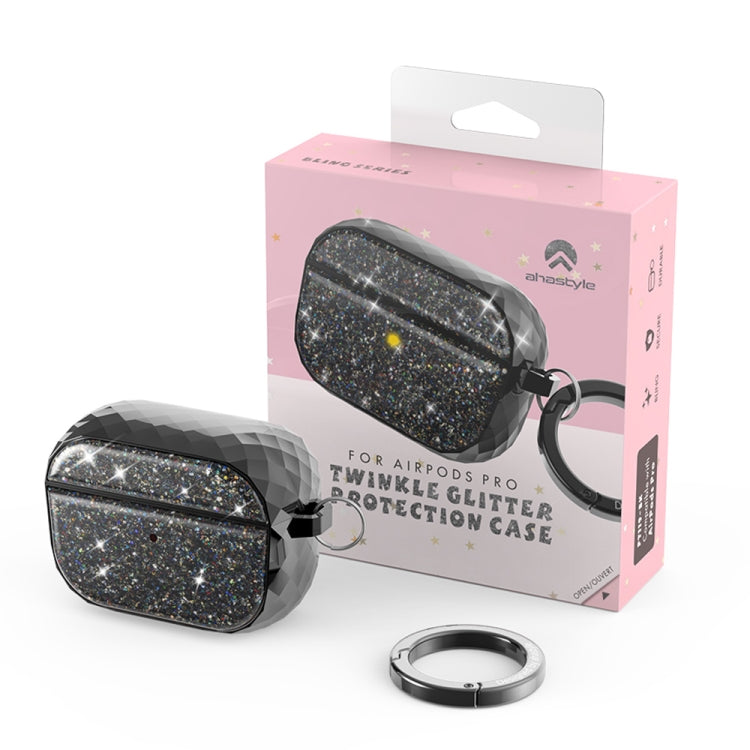 For AirPods Pro AhaStyle PT119 Wireless Earphone Split Hard Shell Protective Case(Pink) by AhaStyle