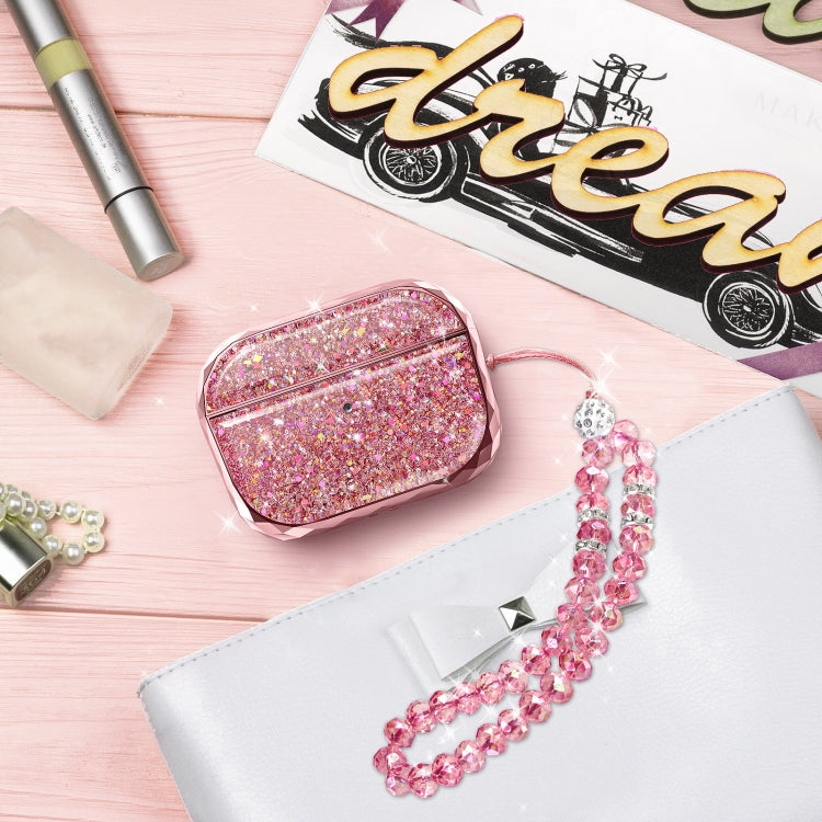 For AirPods Pro 2 AhaStyle PT119 Wireless Earphone Split Electroplated Protective Case(Purple) by AhaStyle