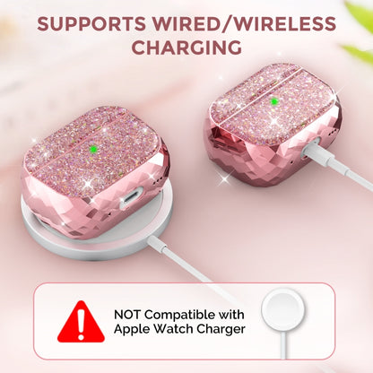 For AirPods Pro 2 AhaStyle PT119 Wireless Earphone Split Electroplated Protective Case(Purple) by AhaStyle