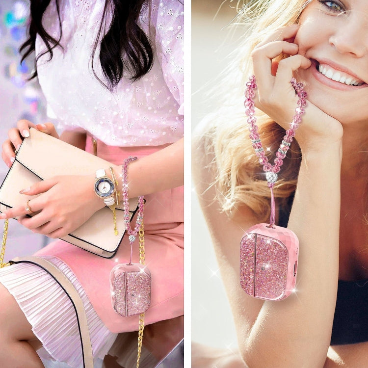 For AirPods Pro 2 AhaStyle PT119 Wireless Earphone Split Electroplated Protective Case(Purple) by AhaStyle