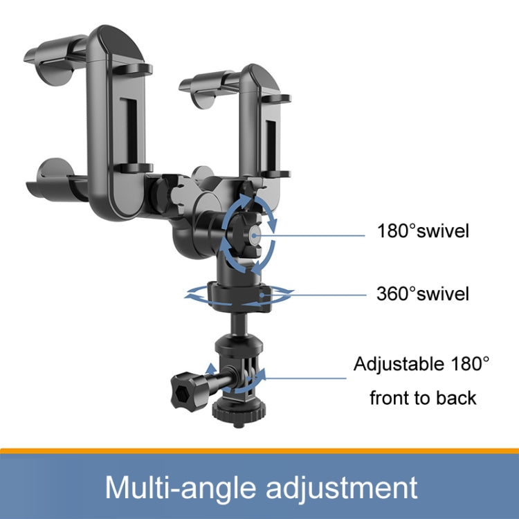 Vehicle Rearview Mirror Bracket Panoramic Sports Camera Car Mount Base Accessory - Universal Car Holders by buy2fix | Online Shopping UK | buy2fix