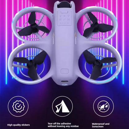 For DJI Neo Luminous Stickers Night Glow Cool Film(Red) - Stickers by buy2fix | Online Shopping UK | buy2fix