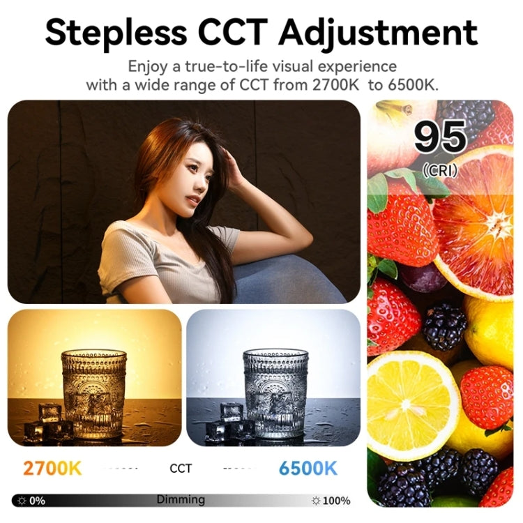 120W Photography Complementary Light Indoor Shooting Video Light, Style: VL-120C RGB -  by buy2fix | Online Shopping UK | buy2fix