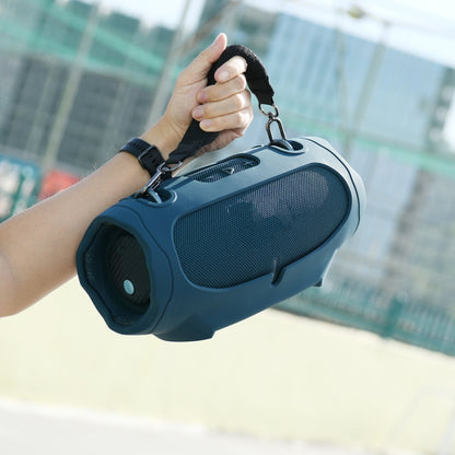 For JBL Xtreme 4 Speaker Silicone Case with Decompression Carrying Strap Portable Protective Shell(Blue) - Protective Case by buy2fix | Online Shopping UK | buy2fix