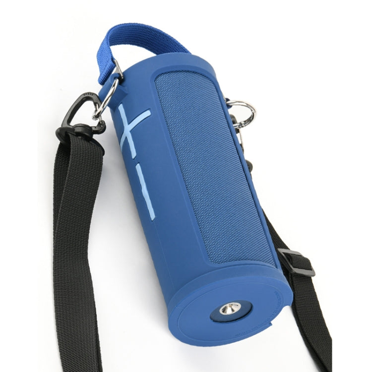 For Ultimate Ears MEGABOOM 3 Speaker Silicone Case with Detachable Shoulder Strap(Red) - Protective Case by buy2fix | Online Shopping UK | buy2fix