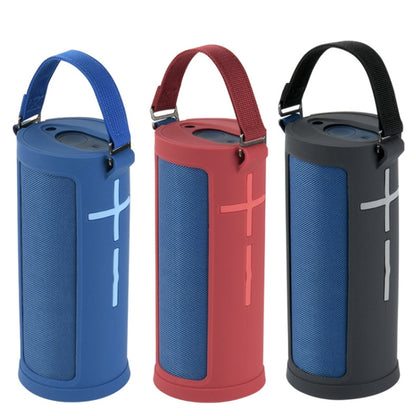For Ultimate Ears MEGABOOM 3 Speaker Silicone Case with Detachable Shoulder Strap(Blue) - Protective Case by buy2fix | Online Shopping UK | buy2fix