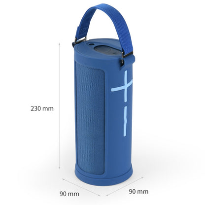 For Ultimate Ears MEGABOOM 3 Speaker Silicone Case with Detachable Shoulder Strap(Blue) - Protective Case by buy2fix | Online Shopping UK | buy2fix