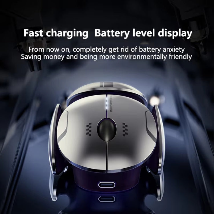 Inphic X2 Bluetooth Wireless Mouse Tri-Mode Silent Rechargeable Office Gaming Laptop Mouse(Liquid Metal Gray) - Wireless Mice by Inphic | Online Shopping UK | buy2fix