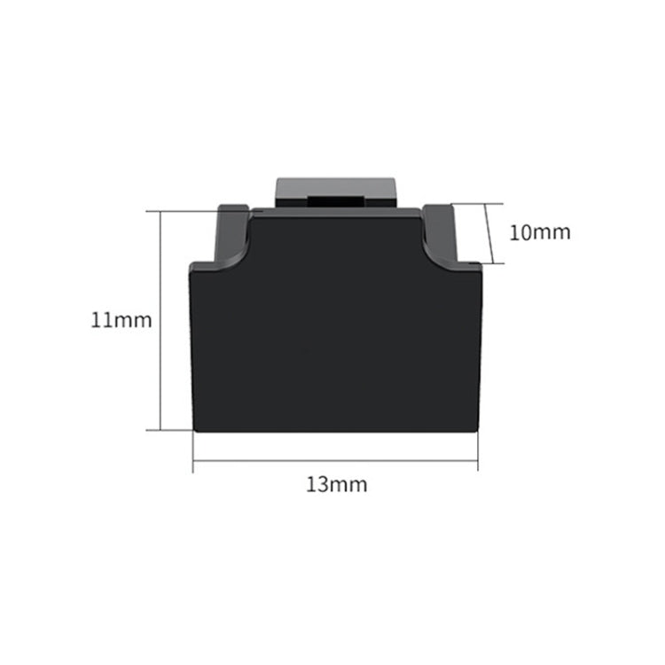 10pcs /Set RJ45 Network Port Dust Plug Router Network Cable Protection Cover(Black) - Anti-Dust Plugs by buy2fix | Online Shopping UK | buy2fix