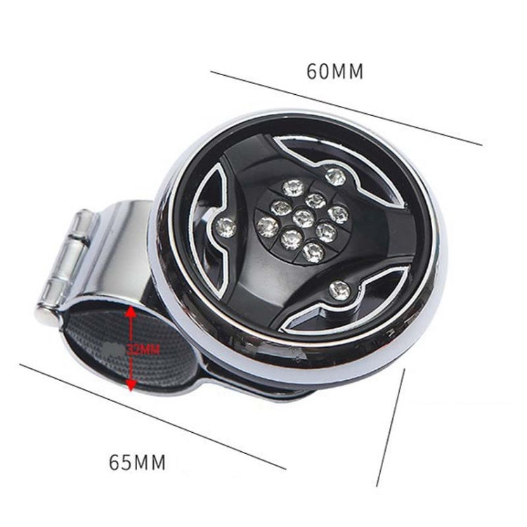 Car Steering Wheel Foldable Ball Bearing Turning Booster, Style: Mahogany by buy2fix