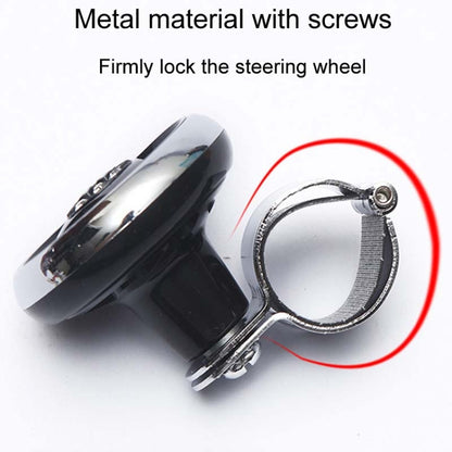 Car Steering Wheel Foldable Ball Bearing Turning Booster, Style: Black - Steering Wheel Accessories by buy2fix | Online Shopping UK | buy2fix