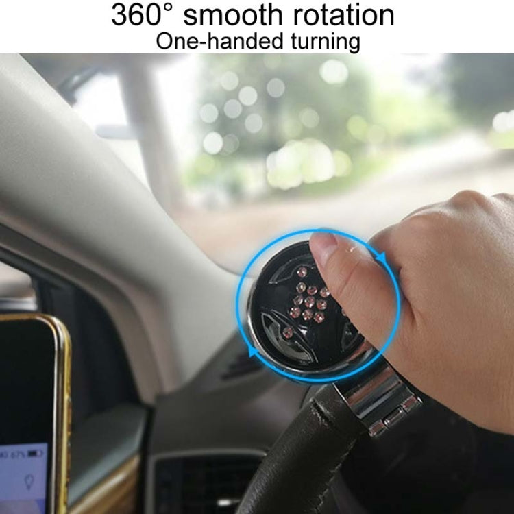 Car Steering Wheel Foldable Ball Bearing Turning Booster, Style: Mahogany by buy2fix
