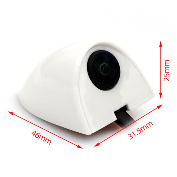 Punch-Free Car Imaging Side View Blind Spot Car Universal Night Vision Camera, Specifications: AHD1080P Silver by buy2fix