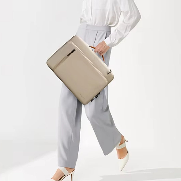 BANGE BG-6802 Laptop Bag Notebook Protective Case, Color: Khaki Large - 15.6 - 17 inch by BANGE | Online Shopping UK | buy2fix