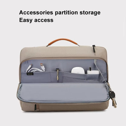 BANGE BG-6802 Laptop Bag Notebook Protective Case, Color: Khaki Small - 14.1 inch by BANGE | Online Shopping UK | buy2fix