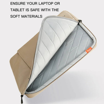 BANGE BG-6801 Laptop Bag Digital Inner Organiser, Color: Khaki Small - 14.1 inch by BANGE | Online Shopping UK | buy2fix