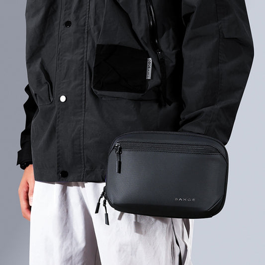 BANGE BG-6800 Digital Storage Bag Data Cable Electronic Accessory Organiser(Black) - Digital Storage Bag by BANGE | Online Shopping UK | buy2fix