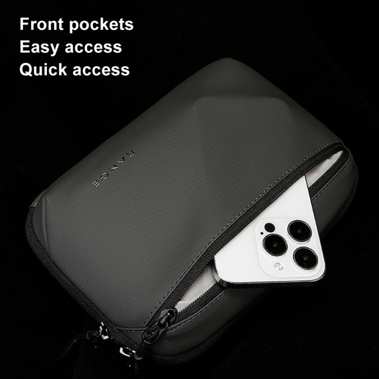 BANGE BG-6800 Digital Storage Bag Data Cable Electronic Accessory Organiser(Gray) - Digital Storage Bag by BANGE | Online Shopping UK | buy2fix