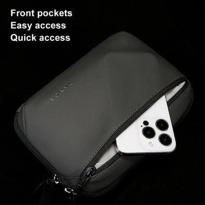 BANGE BG-6800 Digital Storage Bag Data Cable Electronic Accessory Organiser(Gray) - Digital Storage Bag by BANGE | Online Shopping UK | buy2fix