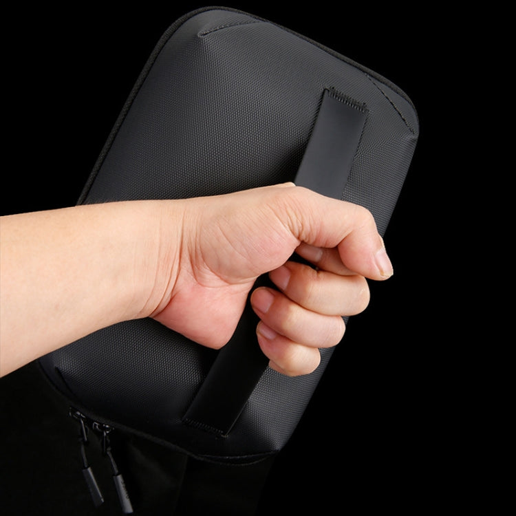 BANGE BG-6800 Digital Storage Bag Data Cable Electronic Accessory Organiser(Gray) - Digital Storage Bag by BANGE | Online Shopping UK | buy2fix