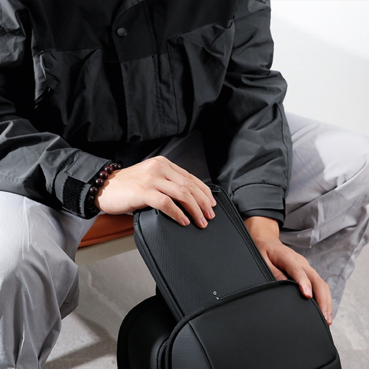 BANGE BG-6800 Digital Storage Bag Data Cable Electronic Accessory Organiser(Blue) - Digital Storage Bag by BANGE | Online Shopping UK | buy2fix