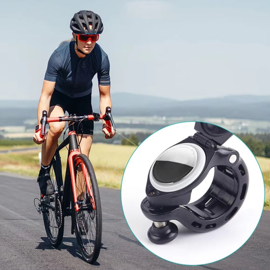 For AirTag Hidden Bicycle Bell Holder for AirTag Anti-Theft Mountain Bike Aluminum Horn - Bicycle Series by buy2fix | Online Shopping UK | buy2fix