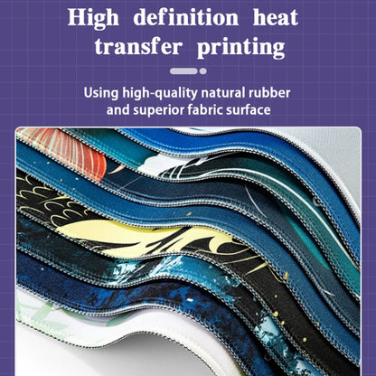 300x800x3mm Big Wave Gaming Mouse Pad Non-Slip Rubber Desk Mat(No.4) - Mouse Pads by buy2fix | Online Shopping UK | buy2fix