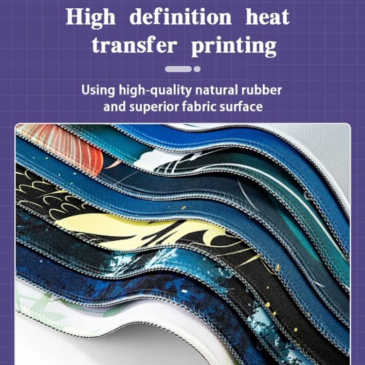 300x700x3mm Big Wave Gaming Mouse Pad Non-Slip Rubber Desk Mat(No.32) - Mouse Pads by buy2fix | Online Shopping UK | buy2fix