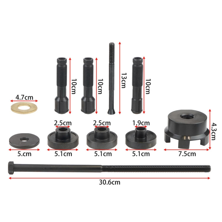 18pcs / Set For Harley Davidson Motorcycle Wheel Bearing Pulling Tool - Motorcycle Maintenance Tools by buy2fix | Online Shopping UK | buy2fix