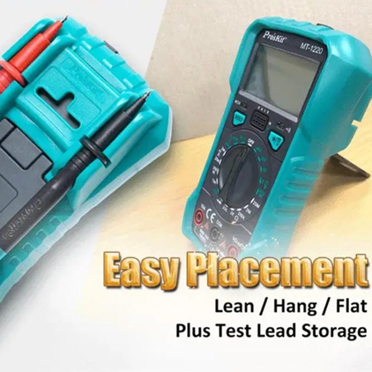 ProsKit MT-1220-C 3-1/2 Burn-Proof Digital Intelligent Multimeter - Current & Voltage Tester by ProsKit | Online Shopping UK | buy2fix