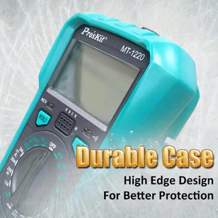 ProsKit MT-1220-C 3-1/2 Burn-Proof Digital Intelligent Multimeter - Current & Voltage Tester by ProsKit | Online Shopping UK | buy2fix