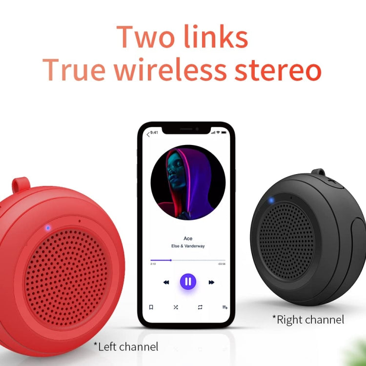 Cyboris IPX7 Waterproof Mini TWS Interconnected Water Floating Bluetooth Speaker(Blue) - Waterproof Speaker by Cyboris | Online Shopping UK | buy2fix