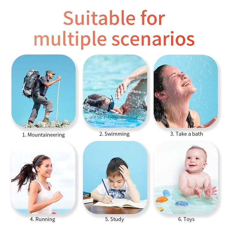 Cyboris IPX7 Waterproof Mini TWS Interconnected Water Floating Bluetooth Speaker(Blue) - Waterproof Speaker by Cyboris | Online Shopping UK | buy2fix