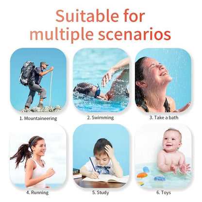 Cyboris IPX7 Waterproof Mini TWS Interconnected Water Floating Bluetooth Speaker(Black) - Waterproof Speaker by Cyboris | Online Shopping UK | buy2fix