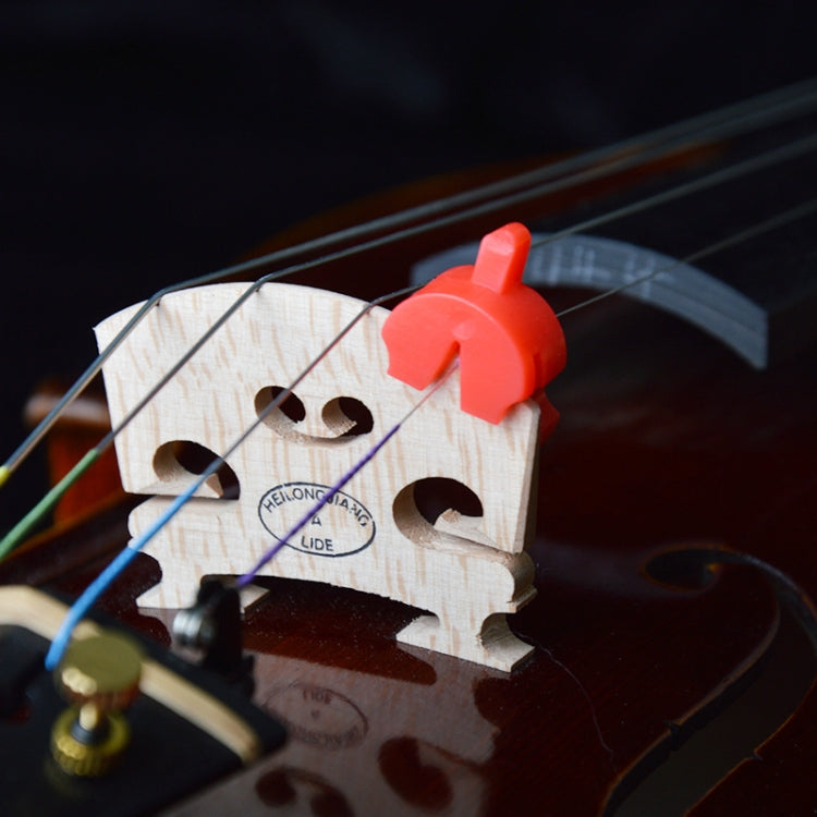8pcs /Set Violin Mute Instrument Volume Reduction Tool(Red) - String Instrument Accessories by buy2fix | Online Shopping UK | buy2fix