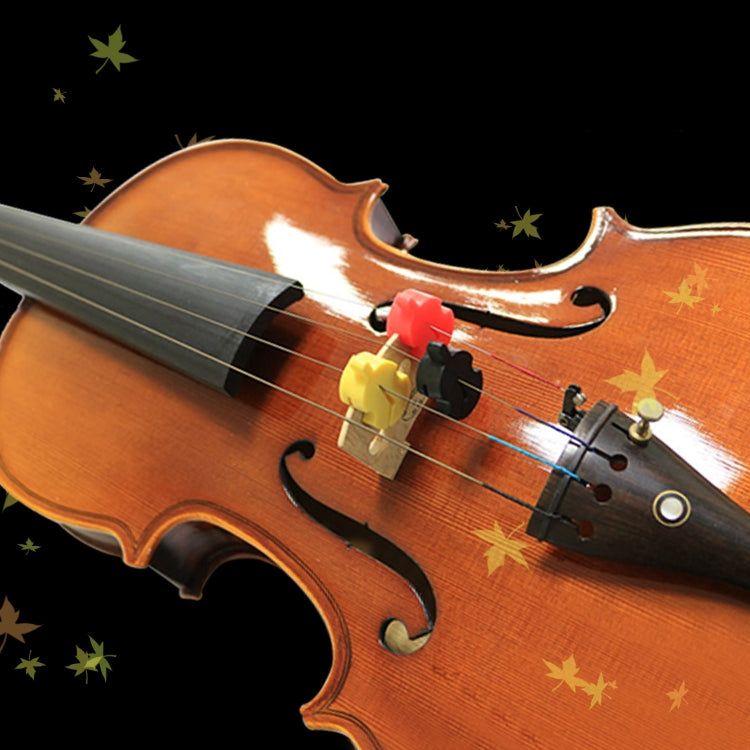 8pcs /Set Violin Mute Instrument Volume Reduction Tool(Grapefruit Color) - String Instrument Accessories by buy2fix | Online Shopping UK | buy2fix