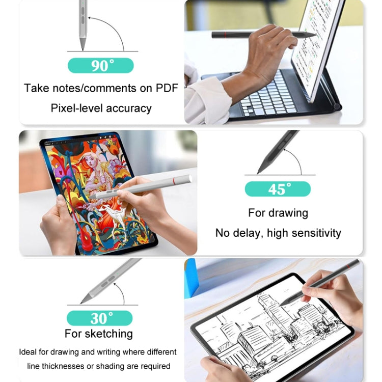 UX95 For Amazon Tablet/Chromebook Stylus 4096 Pressure Sensitive Stylus USI Protocol Pen(Black) - Stylus Pen by buy2fix | Online Shopping UK | buy2fix