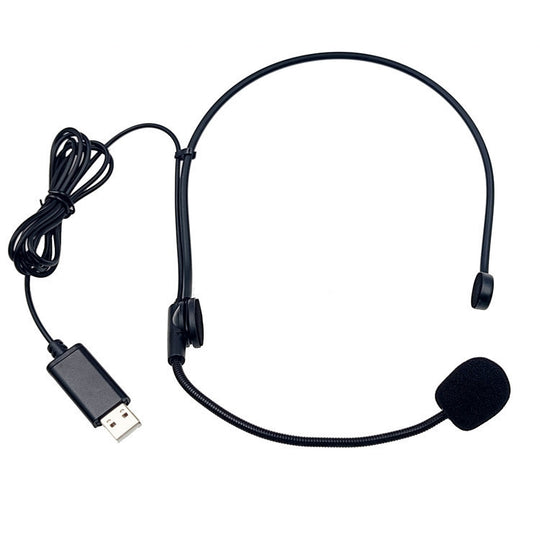 Online  Class Talk Game Voice USB Headset Microphone(1m)
