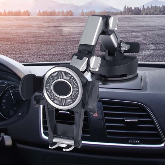 Car Suction Cup Multi-function Cell Phone Navigation Mount, Style: With Hose by buy2fix