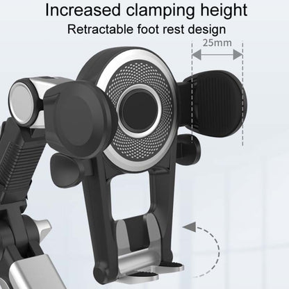 Car Suction Cup Multi-function Cell Phone Navigation Mount, Style: With Flat Clip by buy2fix