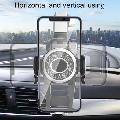 Car Suction Cup Multi-function Cell Phone Navigation Mount, Style: With Flat Clip by buy2fix