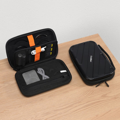 Cwatcun D163 Photography Accessories Organiser EVA Hard Shell Drop-proof Clutch Portable Digital Bag(Black) - Soft Bag by Cwatcun | Online Shopping UK | buy2fix