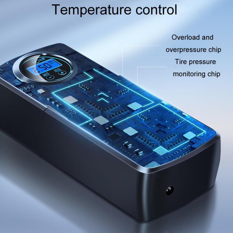 Car Portable Mini Digital Display High Power Multifunctional Inflatable Pump, Model: Wired by buy2fix
