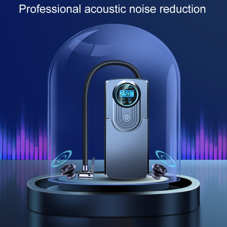 Car Portable Mini Digital Display High Power Multifunctional Inflatable Pump, Model: Wired by buy2fix